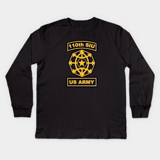 110th Special Investigations Unit Kids Long Sleeve T-Shirt